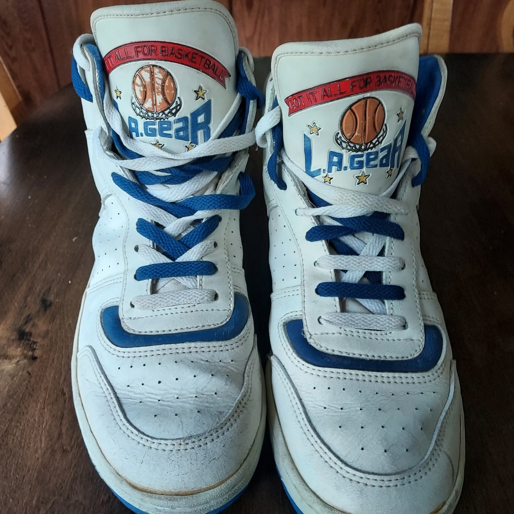 L.A. Gear Kareem Abdul Vintage Rare Sneakers